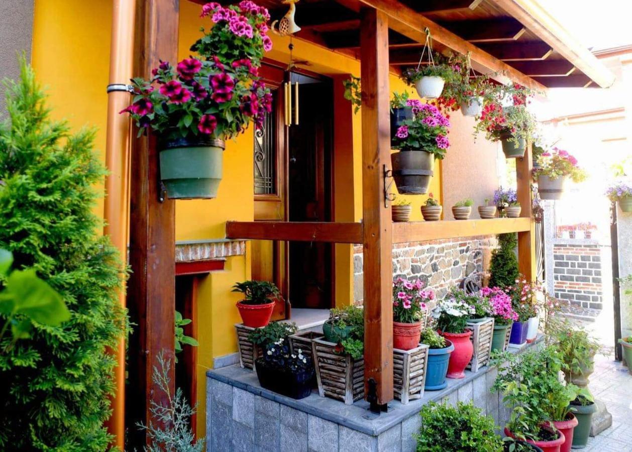 Hotel Bujtina Bicolli Korce Esterno foto